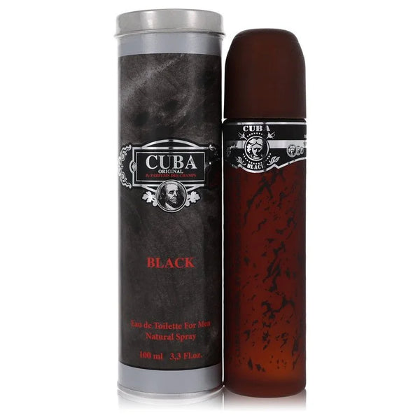 CUBA Black by Fragluxe for Men. Eau De Toilette Spray 3.4 oz | Perfumepur.com