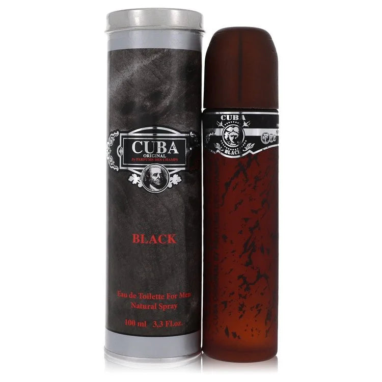 CUBA Black by Fragluxe for Men. Mini EDT Spray 0.17 oz | Perfumepur.com