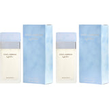 D & G Light Blue By Dolce & Gabbana for Women. Gift Set (Eau De Toilette Spray 1.6 oz (Set Of 2) (Travel Offer)) | Perfumepur.com