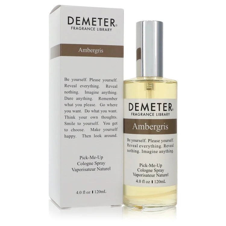 Demeter Ambergris by Demeter for Unisex. Pick Me Up Cologne Spray (Unisex) 4 oz | Perfumepur.com