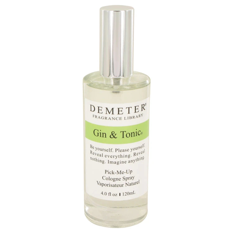 Demeter Gin & Tonic by Demeter for Men. Cologne Spray (unboxed) 4 oz | Perfumepur.com