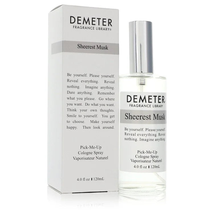 Demeter Sheerest Musk by Demeter for Unisex. Cologne Spray (Unisex) 4 oz | Perfumepur.com