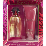 Design By Paul Sebastian for Women. Gift Set (Eau De Parfum Spray 3.4 oz + Body Lotion 6.8 oz) | Perfumepur.com
