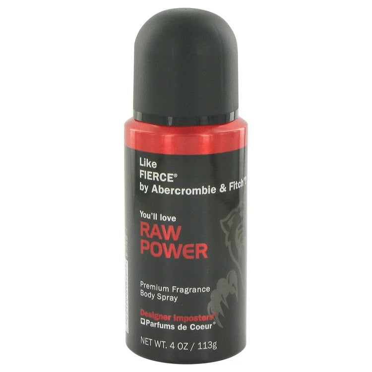 Designer Imposters Raw Power by Parfums De Coeur for Men. Body Spray 4 oz | Perfumepur.com