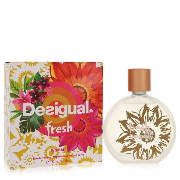 Desigual Fresh by Desigual for Women. Eau De Toilette Spray 3.4 oz | Perfumepur.com