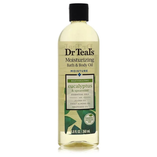 Dr Teal's Bath Additive Eucalyptus Oil by Dr Teal's for Women. Pure Epson Salt Body Oil Relax & Relief with Eucalyptus & Spearmint 8.8 oz | Perfumepur.com