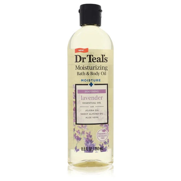 Dr Teal's Bath Oil Sooth & Sleep With Lavender by Dr Teal's for Women. Pure Epsom Salt Body Oil Sooth & Sleep with Lavender 8.8 oz | Perfumepur.com