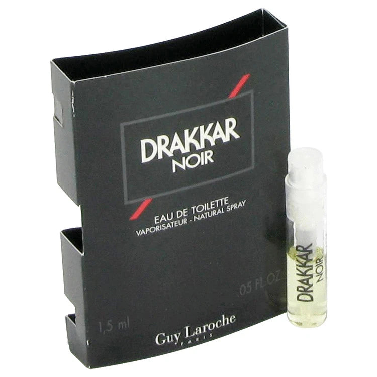 Drakkar Noir by Guy Laroche for Men. Vial (sample) .04 oz | Perfumepur.com