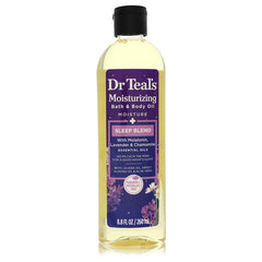 Dr Teal's Moisturizing Bath & Body Oil Sleep Blend by Dr Teal's for Women. Bath & Body Oil with Melatonin, Lavender & Chamomile 8.8 oz | Perfumepur.com