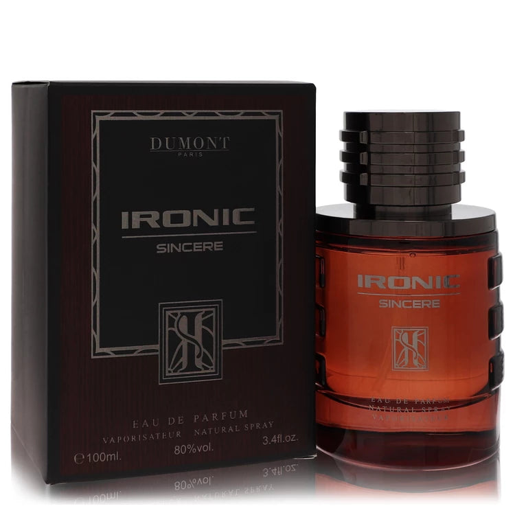 Dumont Ironic Sincere by Dumont Paris for Men. Eau De Parfum Spray 3.4 oz | Perfumepur.com