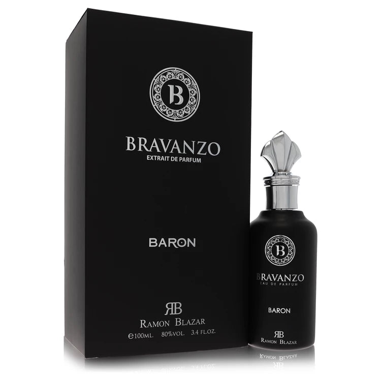 Dumont Bravanzo Baron by Dumont Paris for Unisex. Extrait De Parfum Spray (Unisex Unboxed) 3.4 oz | Perfumepur.com