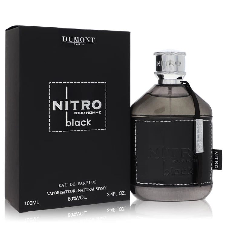 Dumont Nitro Black by Dumont Paris for Unisex. Eau De Parfum Spray (Unisex) 5 oz | Perfumepur.com