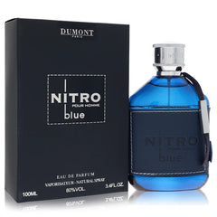 Dumont Nitro Blue by Dumont Paris for Men. Eau De Parfum Spray (Unboxed) 3.4 oz | Perfumepur.com