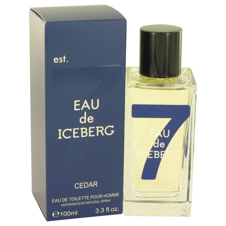 Eau De Iceberg Cedar by Iceberg for Men. Eau De Toilette Spray 3.3 oz | Perfumepur.com