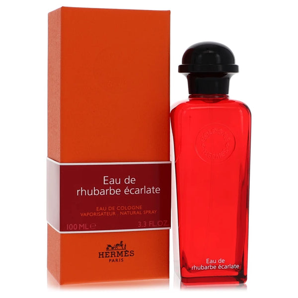 Eau De Rhubarbe Ecarlate by Hermes for Men. Eau De Cologne Spray 3.3 oz | Perfumepur.com