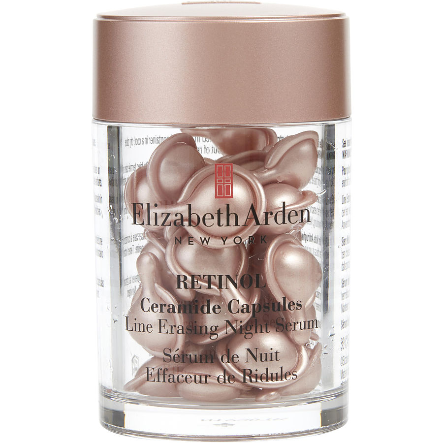 Elizabeth Arden By Elizabeth Arden for Women. Ceramide Retinol Capsules - Line Erasing Night Serum (30 Caps) | Perfumepur.com