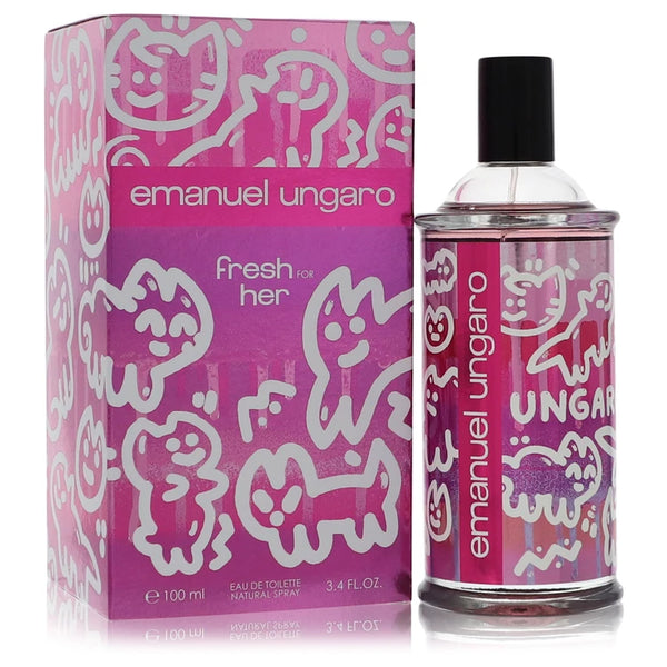 Emanuel Ungaro Fresh For Her by Ungaro for Women. Eau De Toilette Spray 3.4 oz | Perfumepur.com