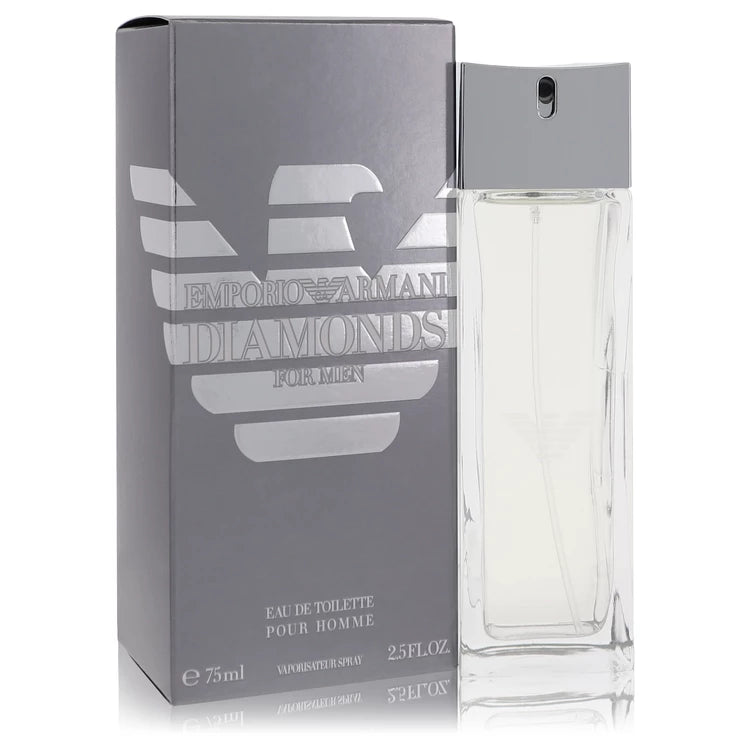 Emporio Armani Diamonds by Giorgio Armani for Men. Eau De Toilette Spray 2.5 oz | Perfumepur.com