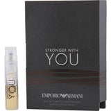 Emporio Armani Stronger With You By Giorgio Armani for Men. Eau De Toilette Spray Vial On Card | Perfumepur.com
