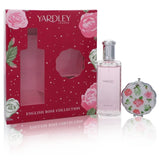 English Rose Yardley by Yardley London for Women. Gift Set (4.2 oz Eau De Toilette Spray + Compact Mirror) | Perfumepur.com