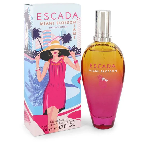 Escada Miami Blossom by Escada for Women. Eau De Toilette Spray 3.4 oz | Perfumepur.com