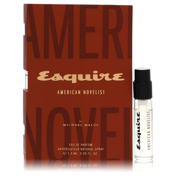 Esquire American Novelist by Michael Malul for Men. Vial (sample) 0.05 oz | Perfumepur.com