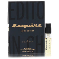Esquire Editor In Chief by Michael Malul for Men. Vial (sample) 0.05 oz | Perfumepur.com