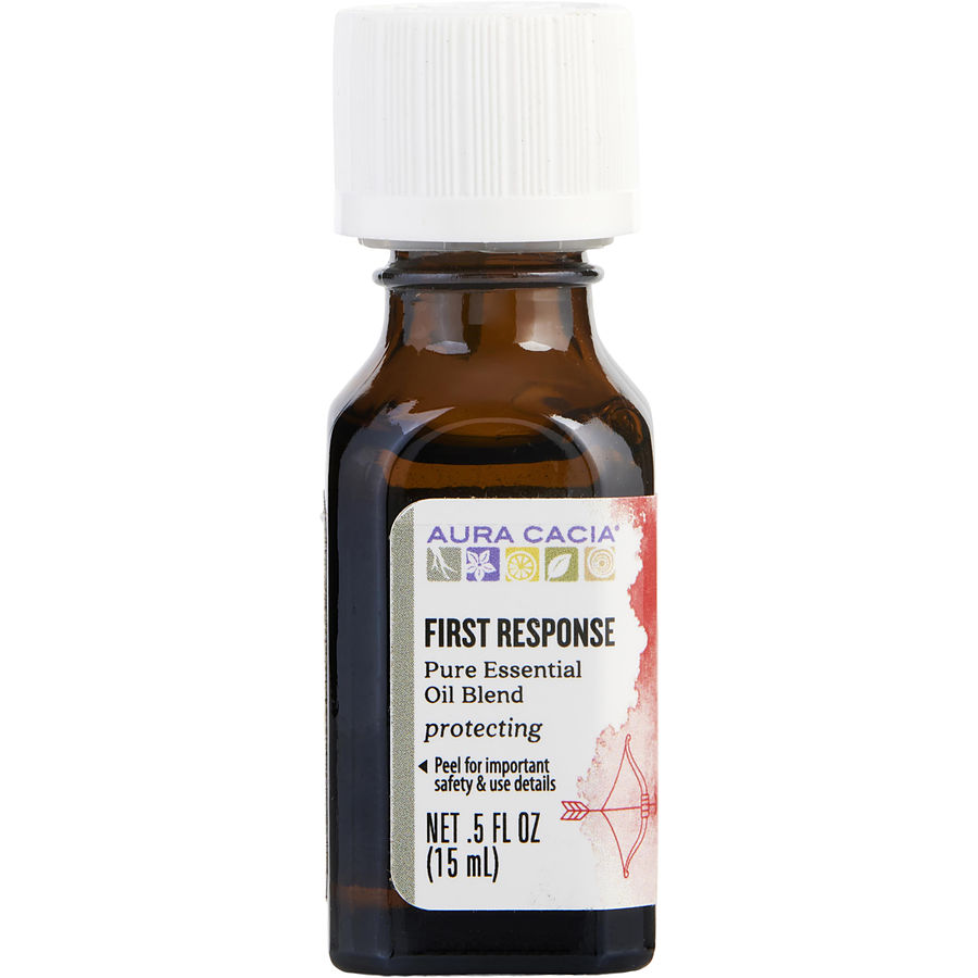 Essential Oils Aura Cacia By Aura Cacia for Unisex. First Response-Essential Oil 0.5 oz | Perfumepur.com