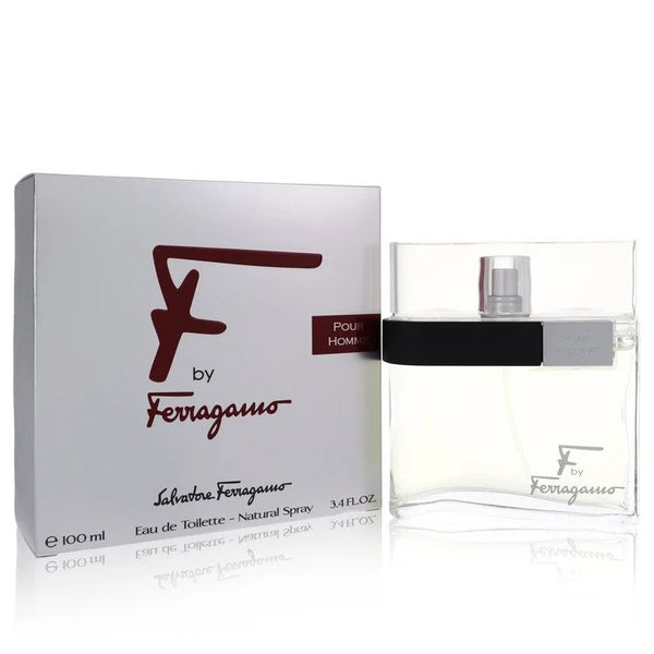 F by Salvatore Ferragamo for Men. Eau De Toilette Spray 3.4 oz | Perfumepur.com