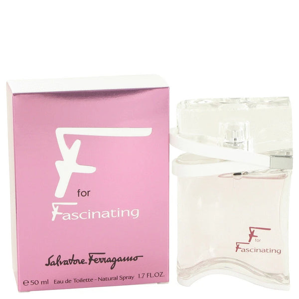 F For Fascinating by Salvatore Ferragamo for Women. Eau De Toilette Spray 1.7 oz | Perfumepur.com