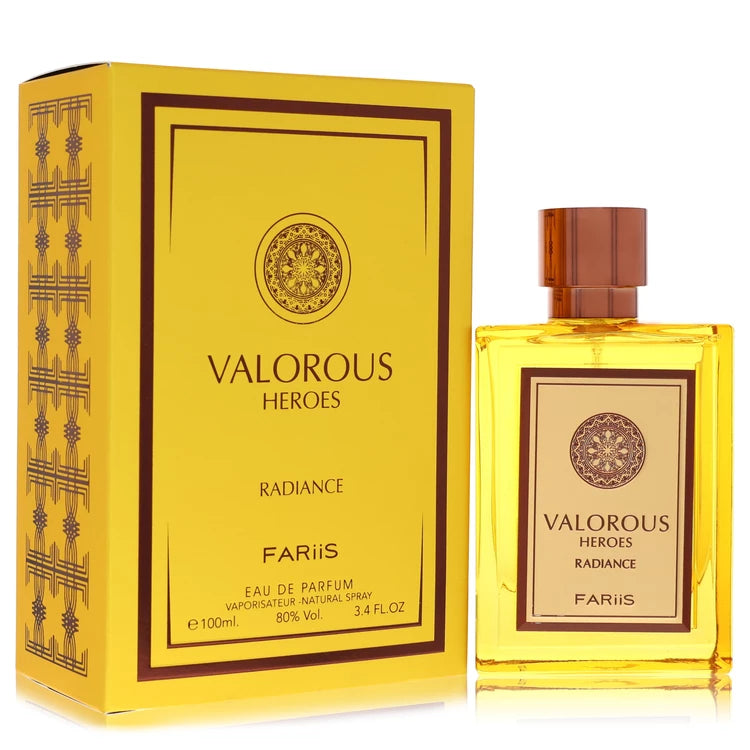 Fariis Valorous Heroes Radiance by Fariis Parfum for Men. Eau De Parfum Spray 3.4 oz | Perfumepur.com
