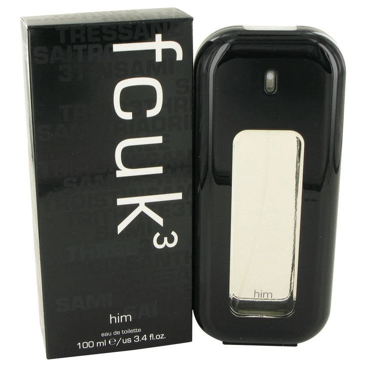 Fcuk 3 by French Connection for Men. Eau De Toilette Spray 3.4 oz | Perfumepur.com