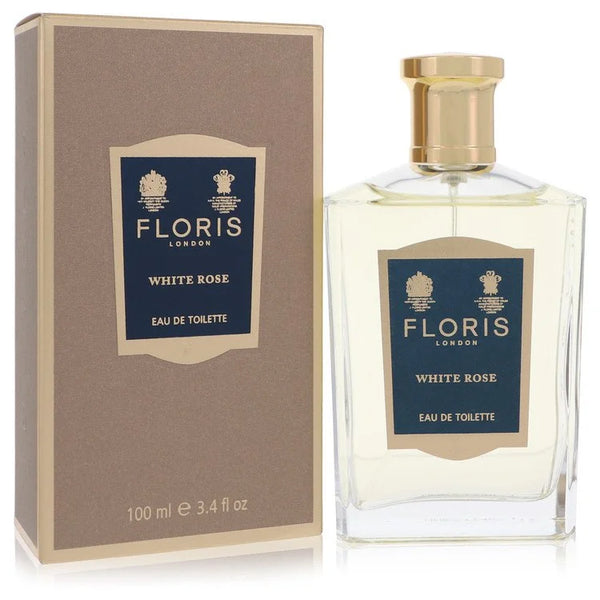 Floris White Rose by Floris for Women. Eau De Toilette Spray 3.4 oz | Perfumepur.com