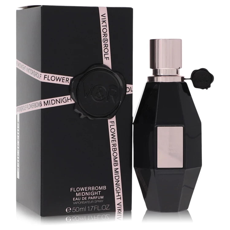 Flowerbomb Midnight by Viktor & Rolf for Women. Eau De Parfum Spray 1.7 oz | Perfumepur.com