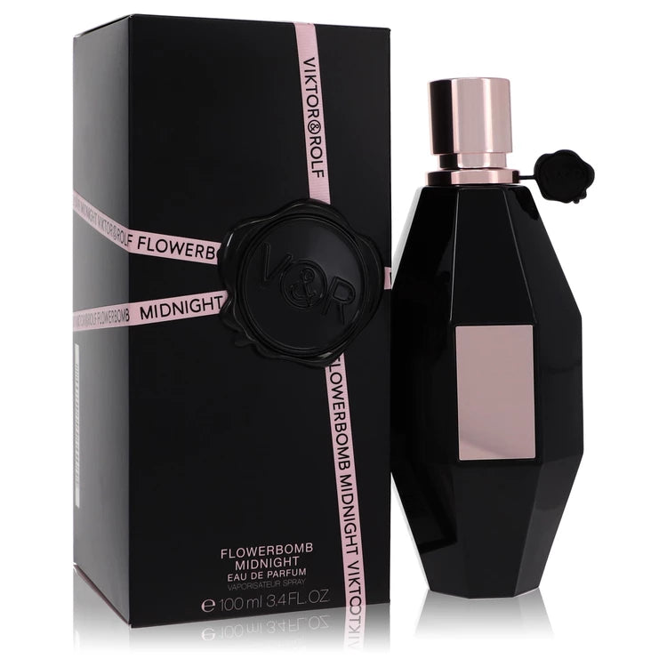Flowerbomb Midnight by Viktor & Rolf for Women. Eau De Parfum Spray 3.4 oz | Perfumepur.com