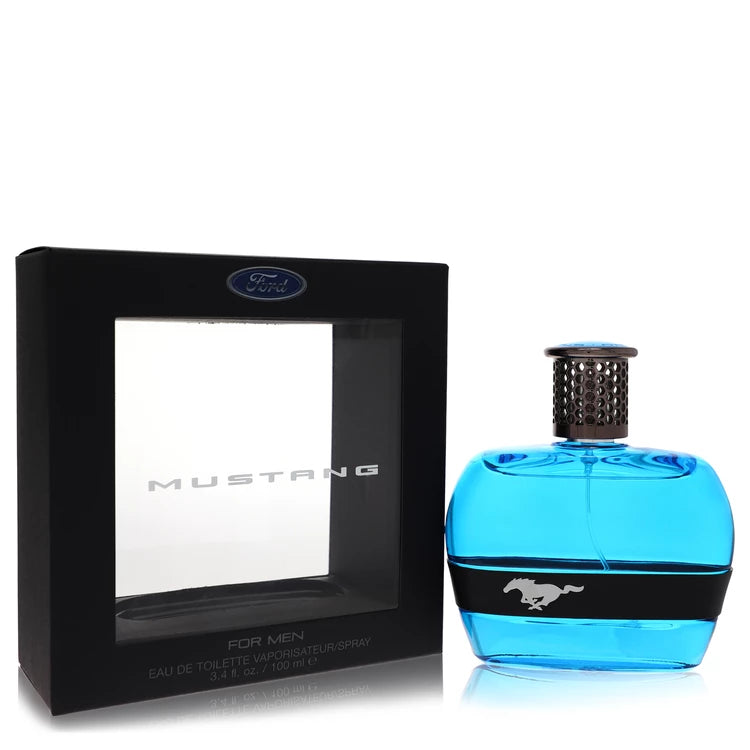 Ford Mustang Blue by Estee Lauder for Men. Eau De Toilette Spray 3.4 oz | Perfumepur.com