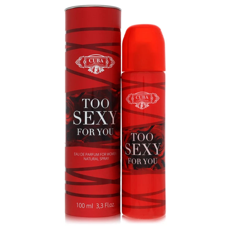Fragluxe Cuba Too Sexy For You by Fragluxe Eau de Parfum Spray for women 3.3 oz (100ml)