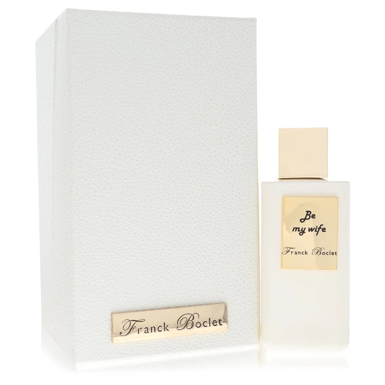 Franck Boclet Be My Wife by Franck Boclet for Unisex. Extrait De Parfum Spray (Unisex) 3.3 oz | Perfumepur.com