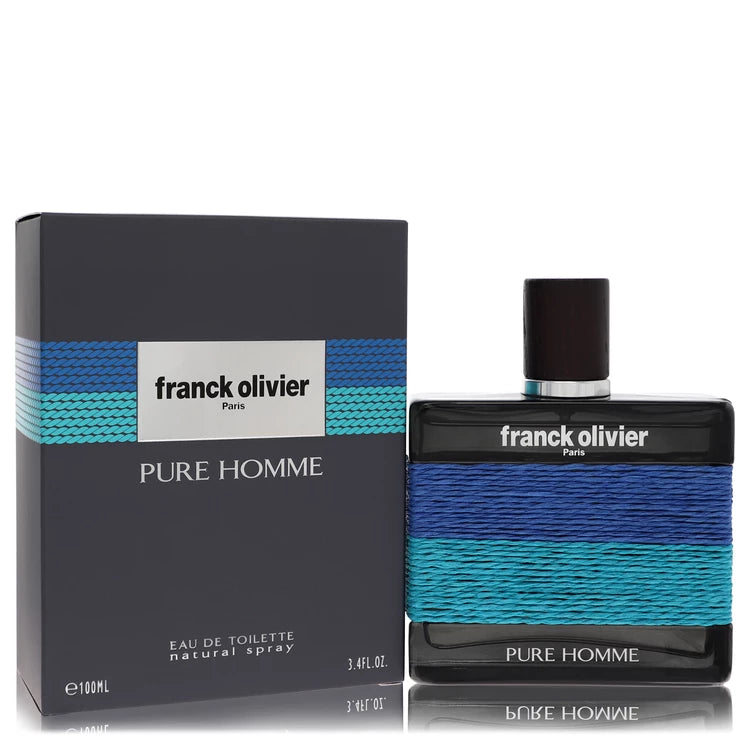 Franck Olivier Pure Homme by Franck Olivier for Men. Eau De Toilette Spray 3.4 oz | Perfumepur.com