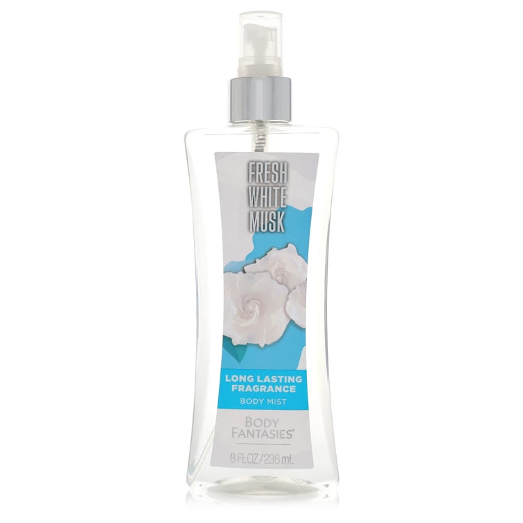 Body Fantasies Signature Fresh White Musk by Parfums De Coeur for Women. Body Spray 8 oz | Perfumepur.com