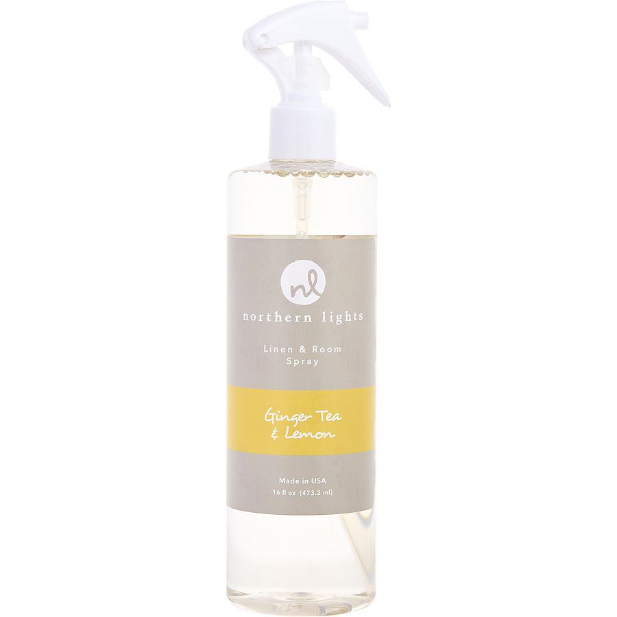 Ginger Tea & Lemon By Northern Lights for Unisex. Linen & Room Spray 16 oz | Perfumepur.com