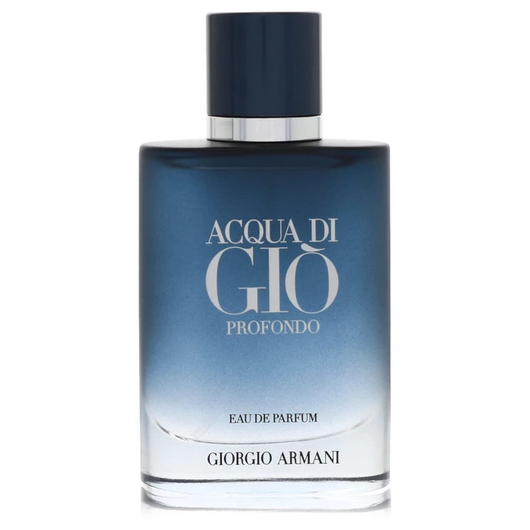 Giorgio Armani Acqua Di Gio Profondo by Giorgio Armani Eau de Parfum Spray (Unboxed) for men 1.6 oz (50ml)