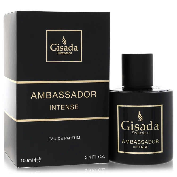 Gisada Ambassador Intense by Gisada for Men. Eau De Parfum Spray 3.4 oz | Perfumepur.com