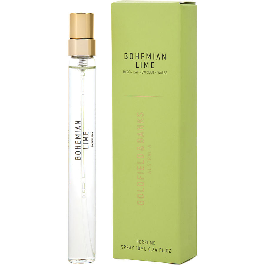 Goldfield & Banks Bohemian Lime By Goldfield & Banks for Unisex. Perfume Contentrate Travel Spray 0.34 oz Mini | Perfumepur.com