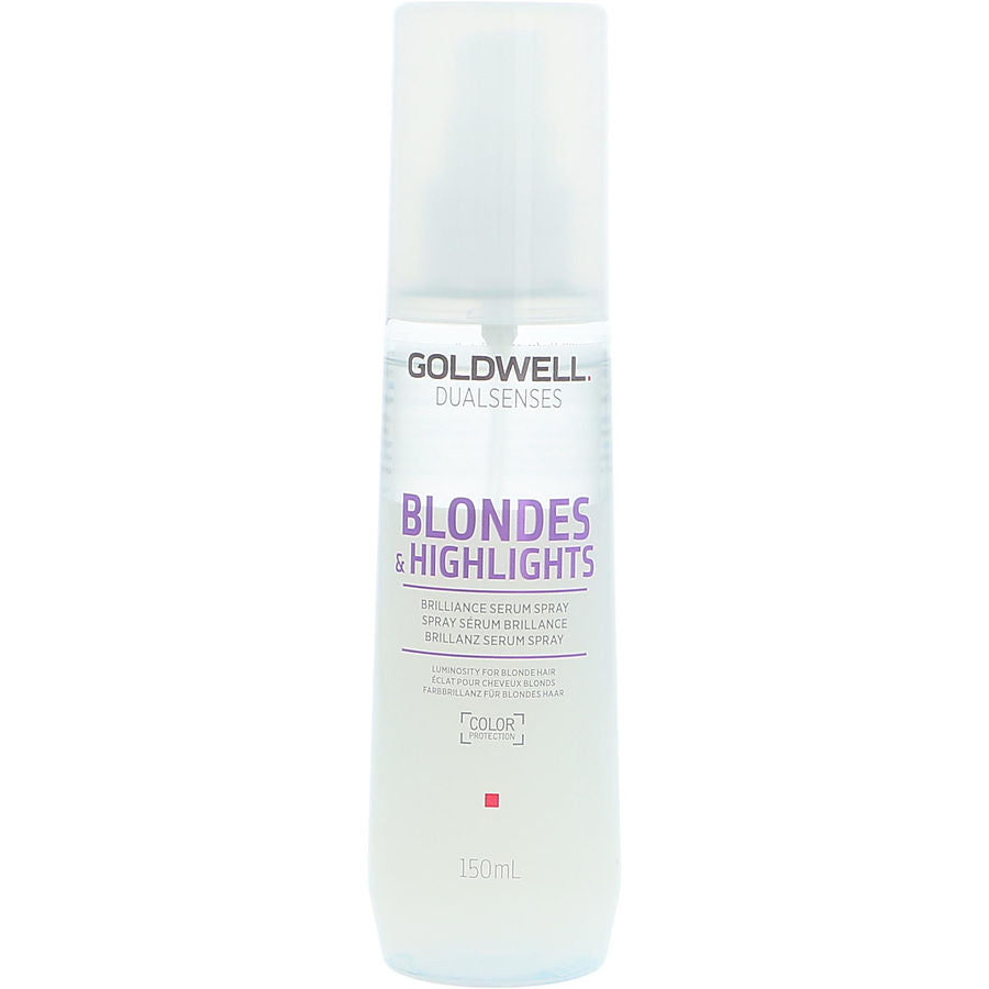 Goldwell By Goldwell for Unisex. Dual Senses Blondes & Highlights Brilliance Serum Spray 5 oz | Perfumepur.com