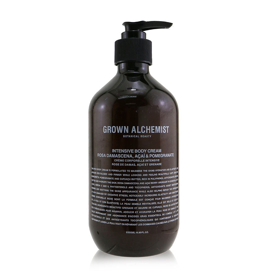 Grown Alchemist By Grown Alchemist for Women. Intensive Body Cream - Rosa Damascena, Acai & Pomegranate (500ml/16.9oz) | Perfumepur.com