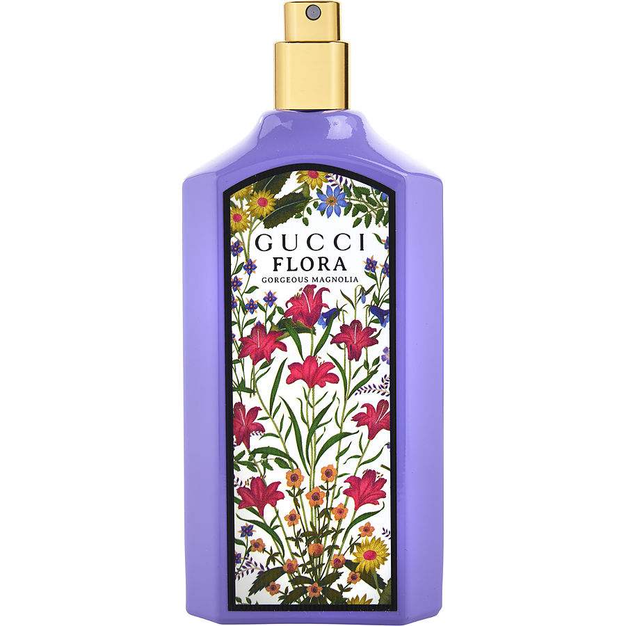 Gucci Flora Gorgeous Magnolia By Gucci for Women. Eau De Parfum Spray 3.3 oz (Tester) | Perfumepur.com