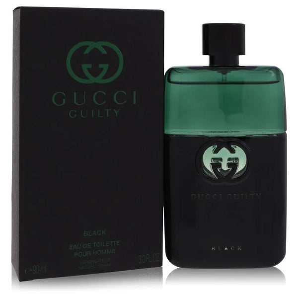 Gucci Guilty Black by Gucci for Men. Eau De Toilette Spray 3 oz | Perfumepur.com
