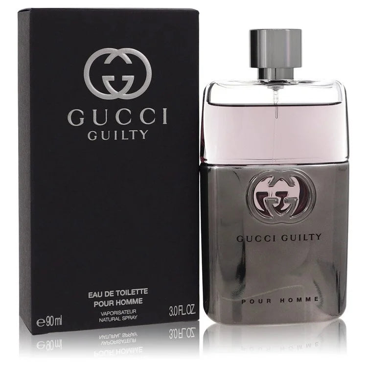 Gucci Guilty by Gucci for Men. Mini EDT Spray 0.17 oz | Perfumepur.com