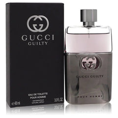 Gucci Guilty by Gucci for Men. Mini EDT Spray 0.17 oz | Perfumepur.com